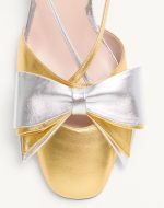 BOWOW SLINGBACK PUMPS IN LAMINATED NAPPA 45MM - Image 3